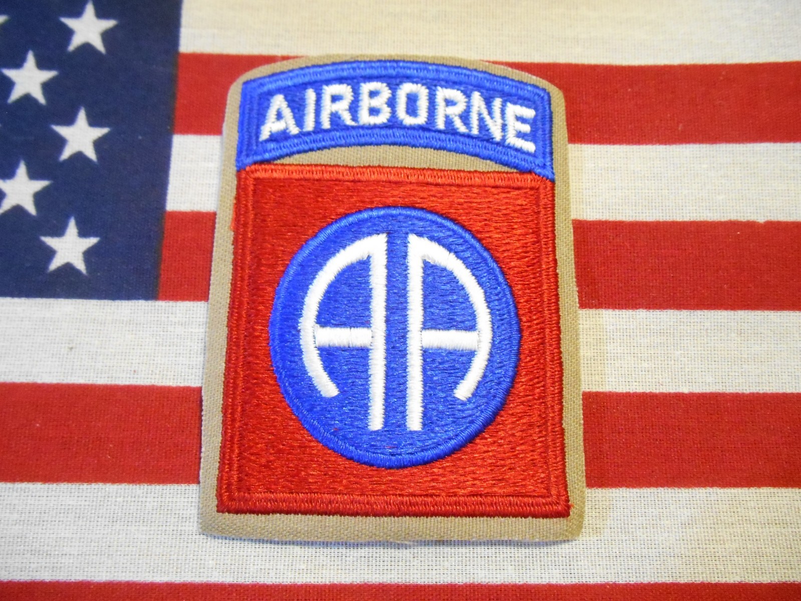 82nd Airborne Division Color SSI Patch Khahi Edge