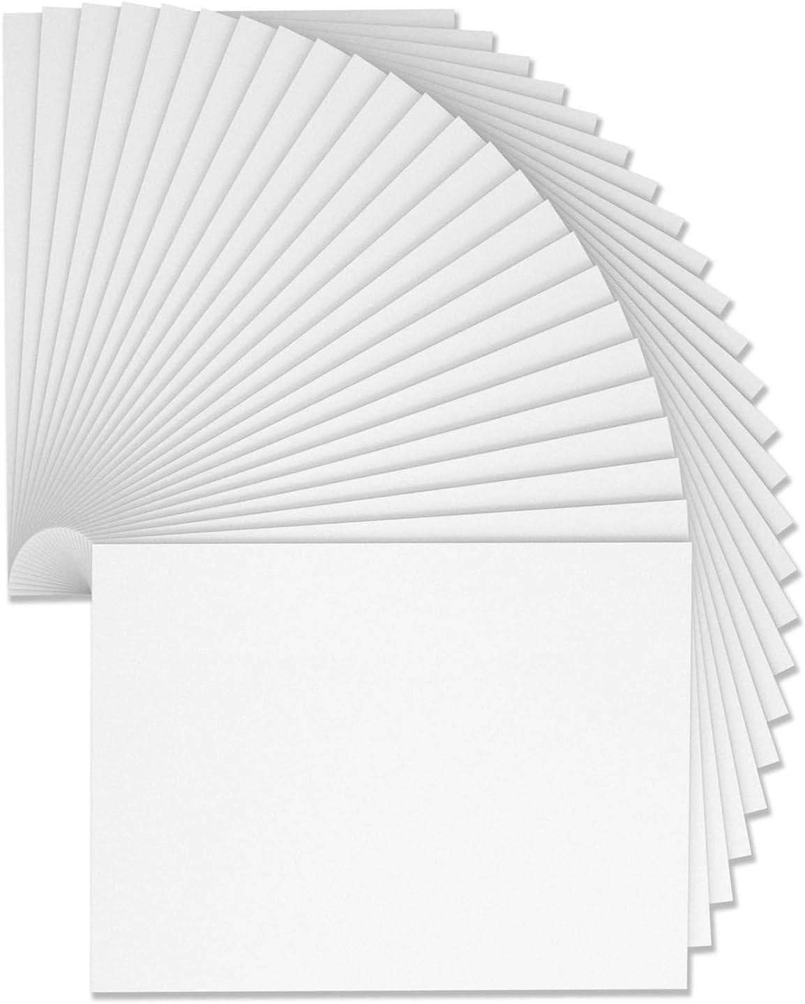 9 x 12 Inch White Foam Sheets Crafts, 2mm Thick. 25 Pack Premium White Foam Pape