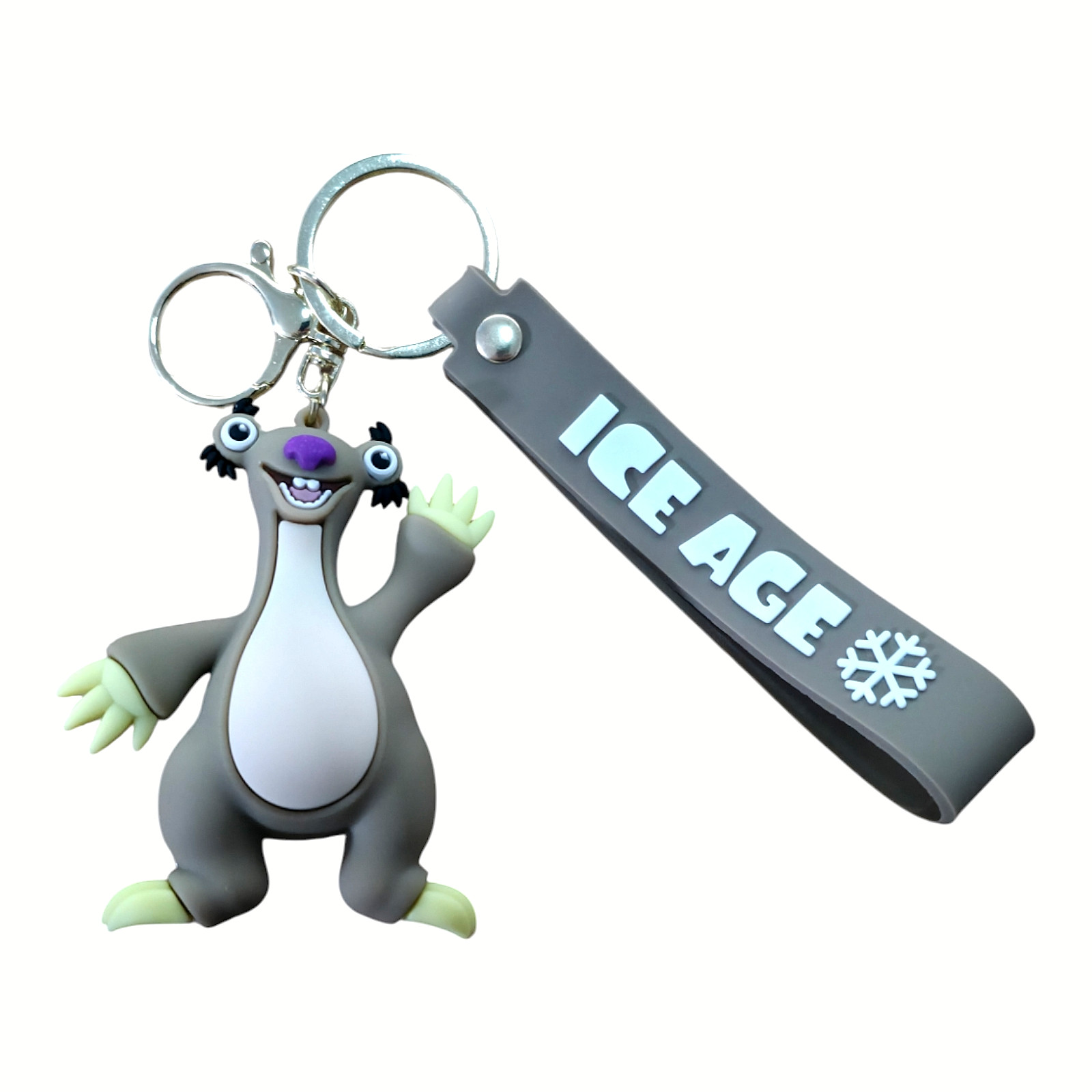 Ice Age "Sid" 3D Keychain / Backpack zipper Brand New Free Shipping