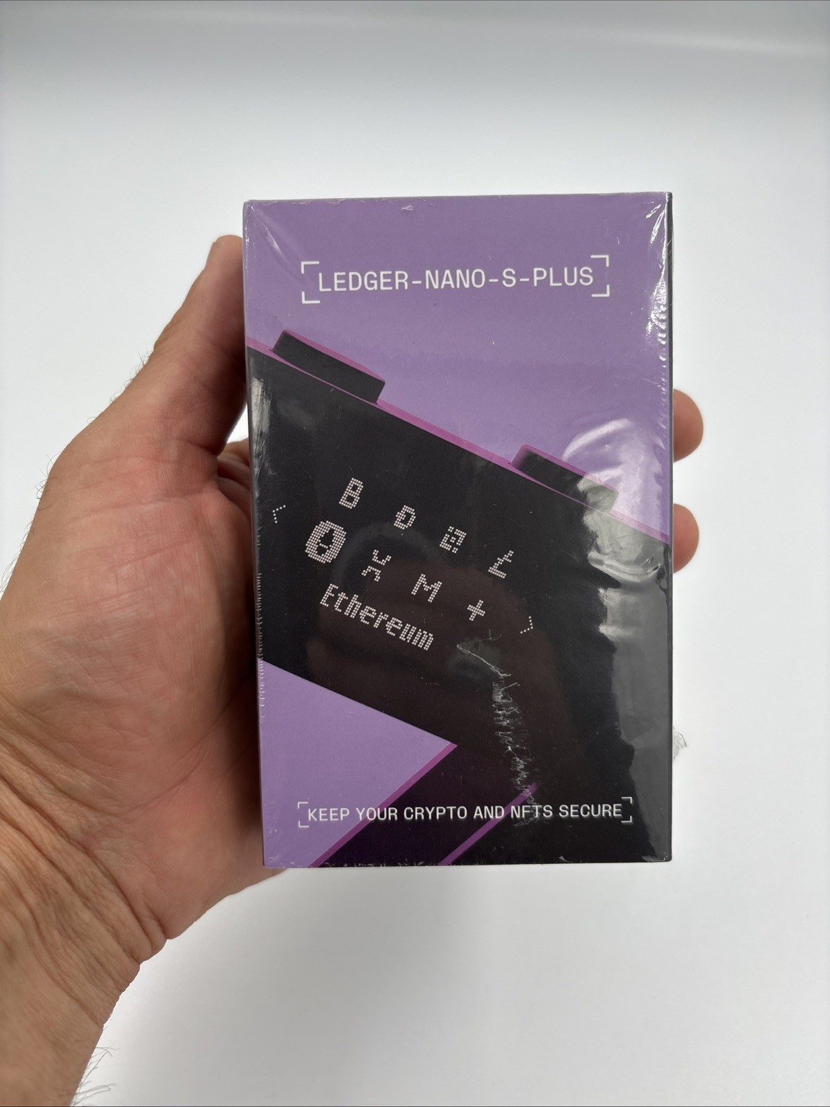Ledger Nano S Plus Crypto Wallet Black - New Sealed