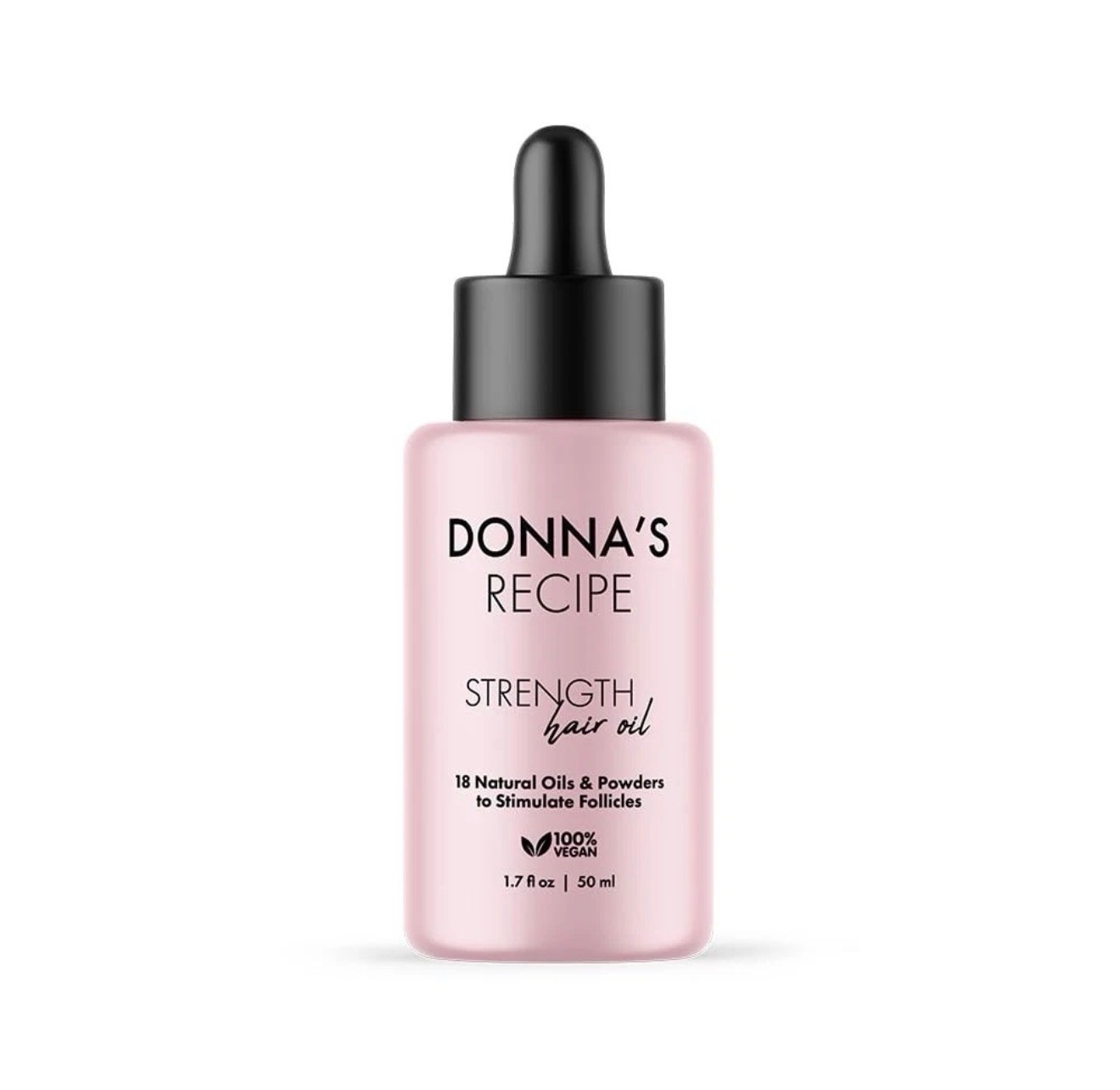 Donna's Recipe Tabitha Brown Strength Hair Oil 18-Natural-Oil, Powder Blend 1.7
