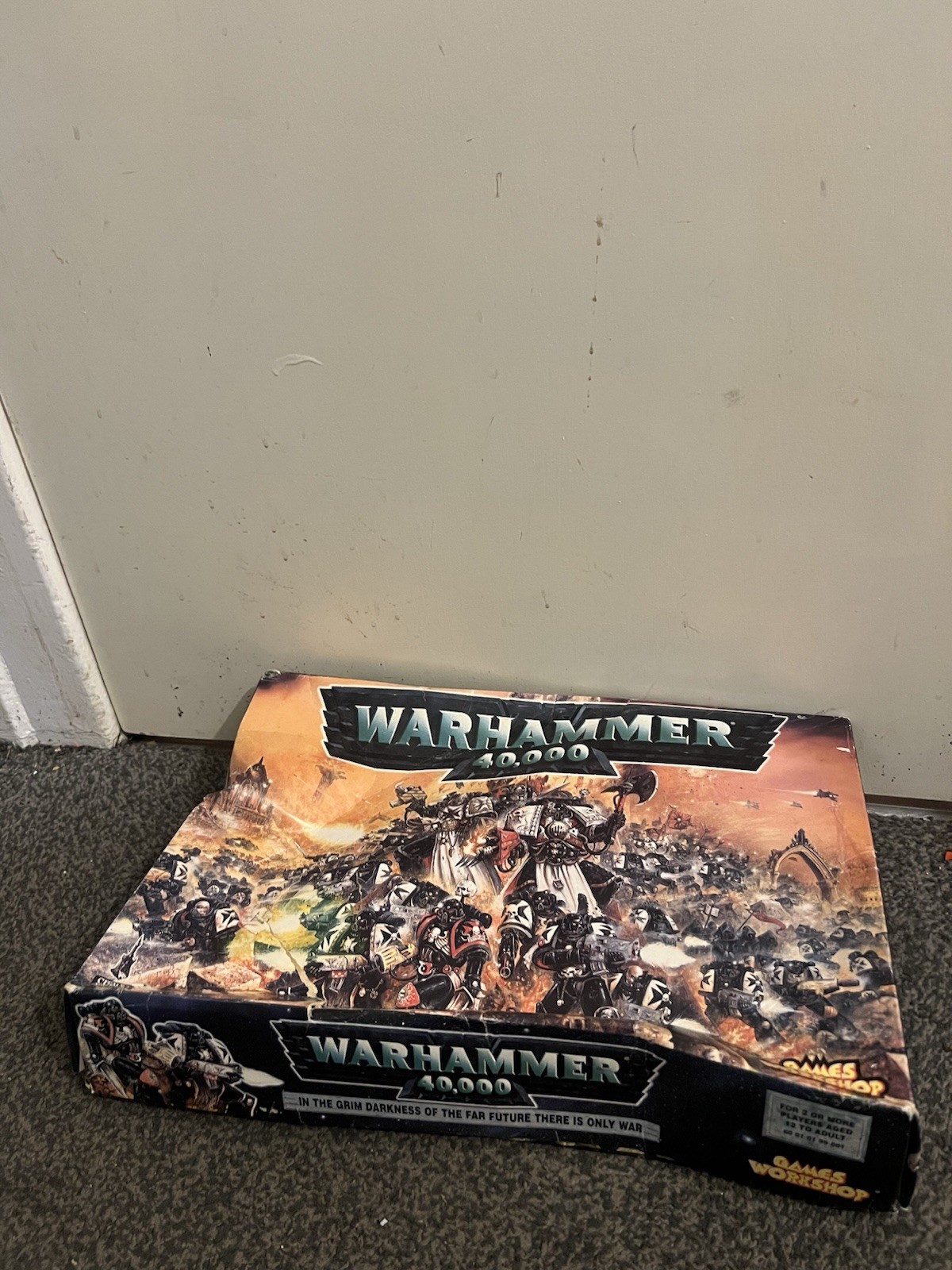 Warhammer 40k 3rd Edition Box Set Games Workshop Broken Box With Manuals