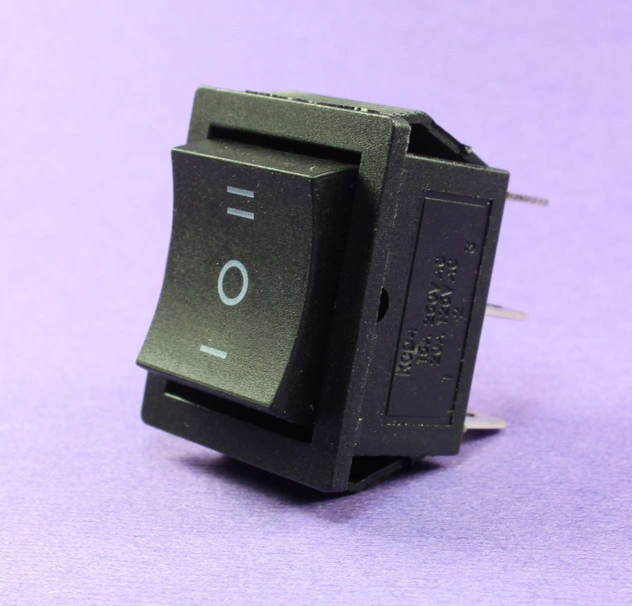 10pcs DPDT Rocker Switch, 15A 250VAC, 20A 125V, ON/OFF/ON
