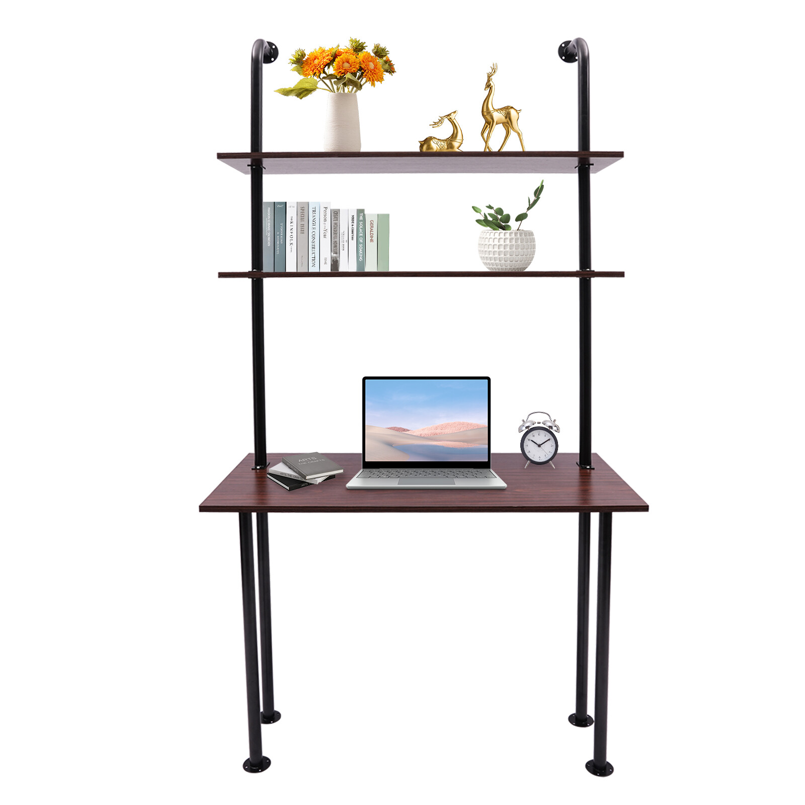 Wall Mounted Desk Wall Mount Computer Writing Table Wall Organizer