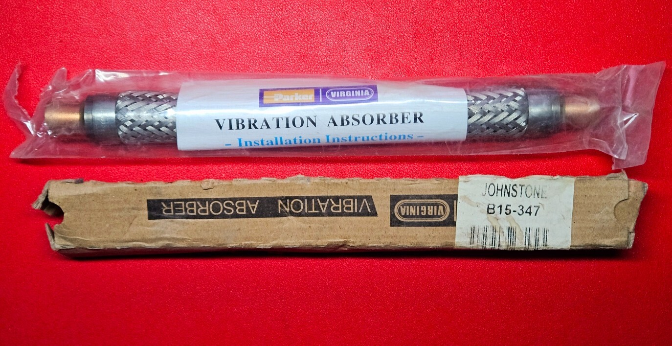 Johnstone B15-349 - 5/8" ODF Vibration Eliminator 650 Max PSI, VAB5SS - NEW
