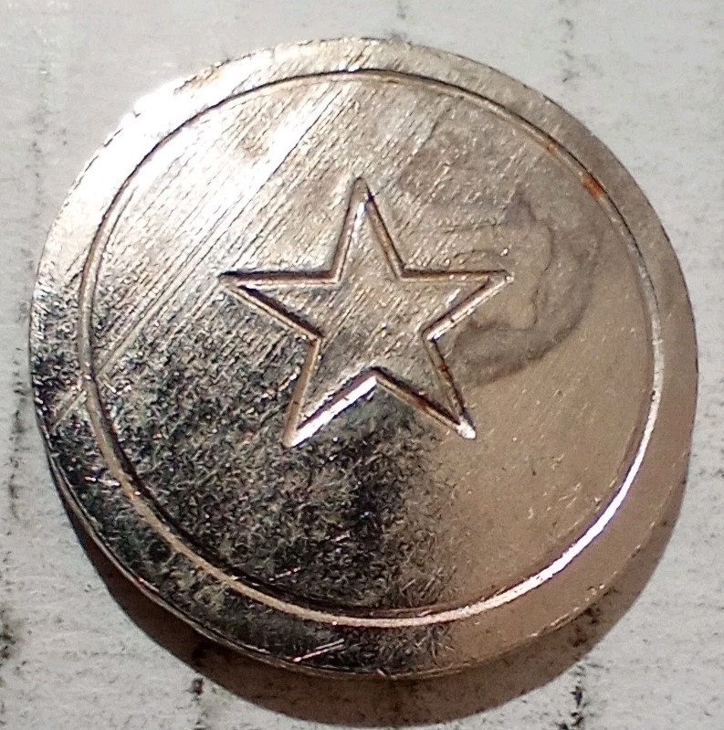 Star Slotted Grooved Token