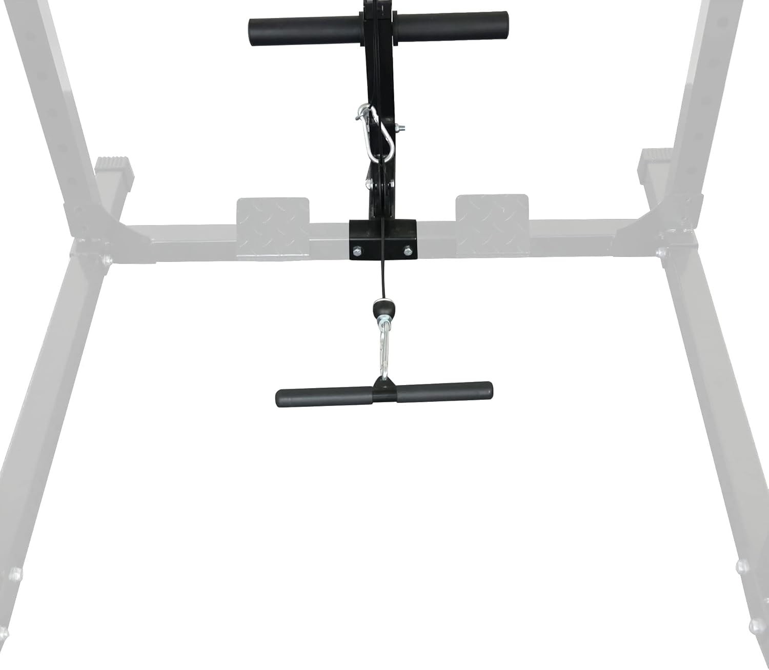 Multi-Function Adjustable Power Cage with J-Hooks, Safety Straps and Optional...
