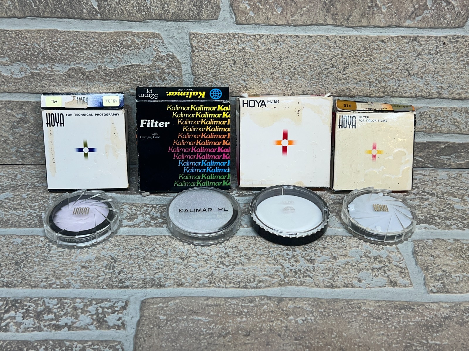 Hoya and Kalimar Camera Lens Filters