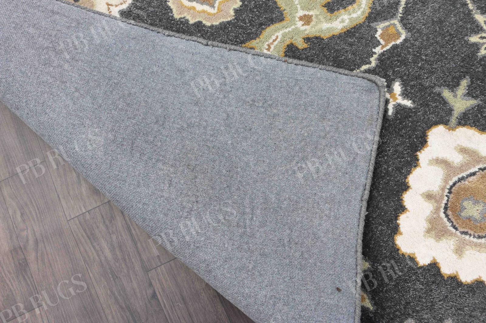 New Juno Gray Handmade Tufted Area Rugs 100% woolen