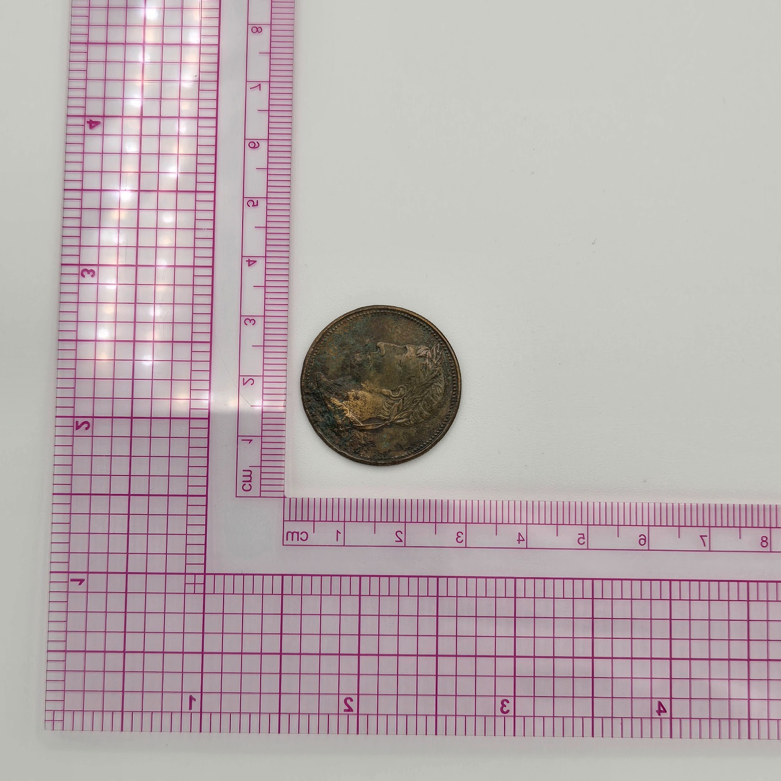 Original Rare 1820s Napoleon C’EST DU CUIVRE Ship Token Canadian Colonial Copper
