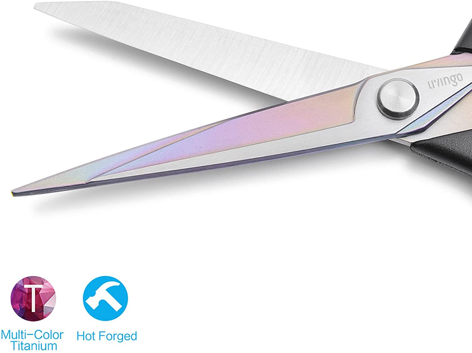 Premium Tailor Scissors Heavy Duty Multi-Purpose Titanium Coating Forged Stainle