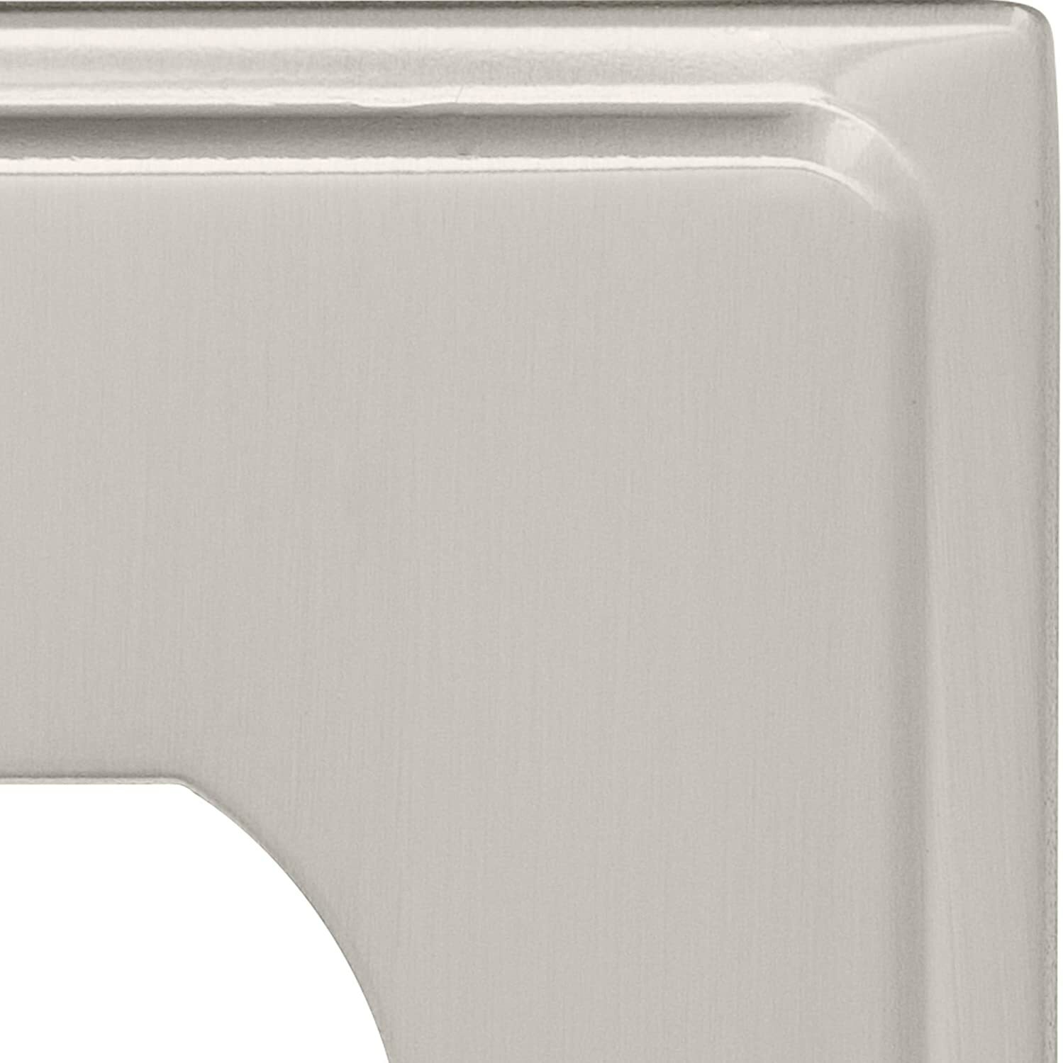 Nickel Duplex Wall Plate Outlet Plate Cover