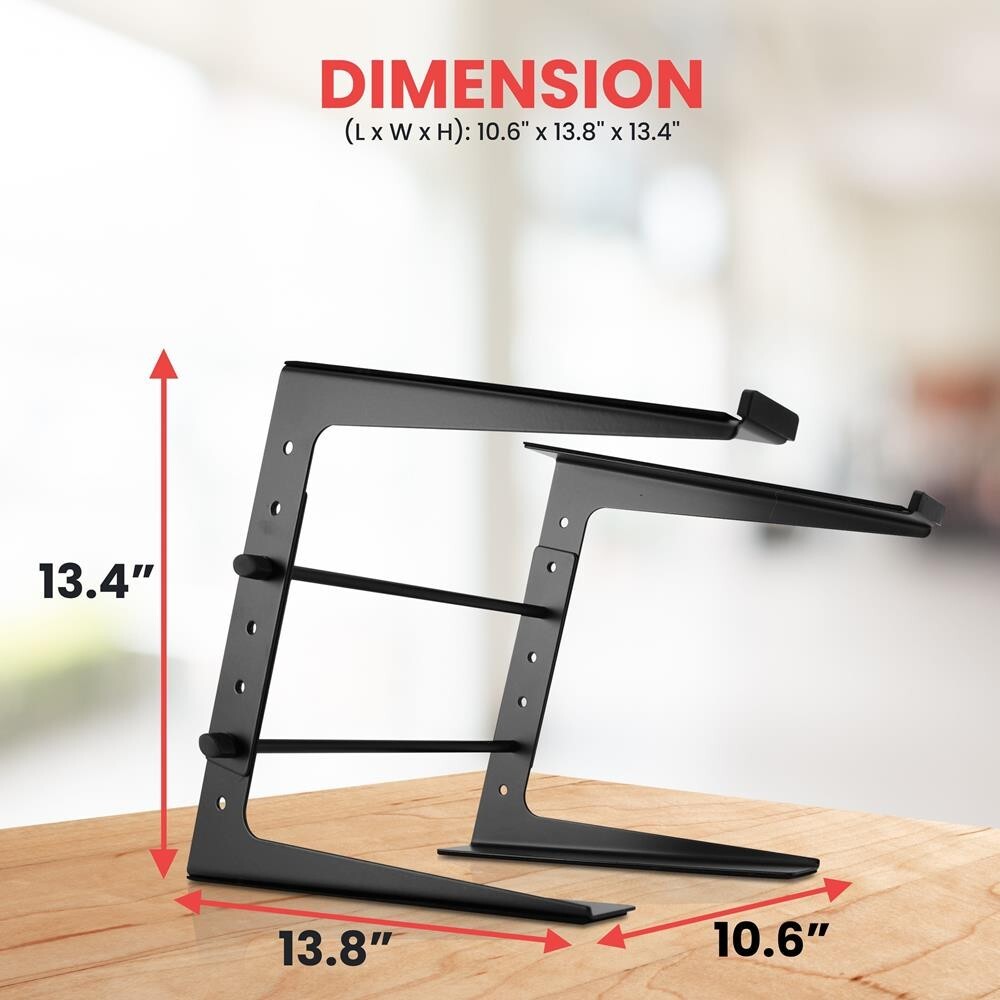 Pyle-Pro Laptop Computer Stand for Professional DJ, PLPTS25