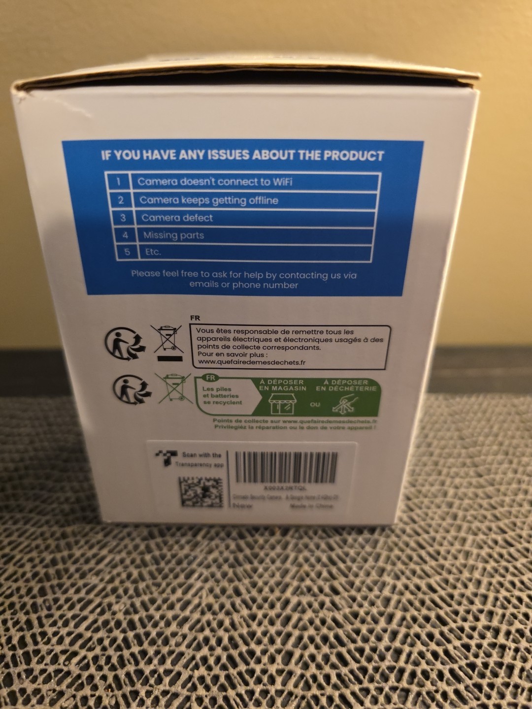 Cinnado D1, 2k Indoor Security Camera