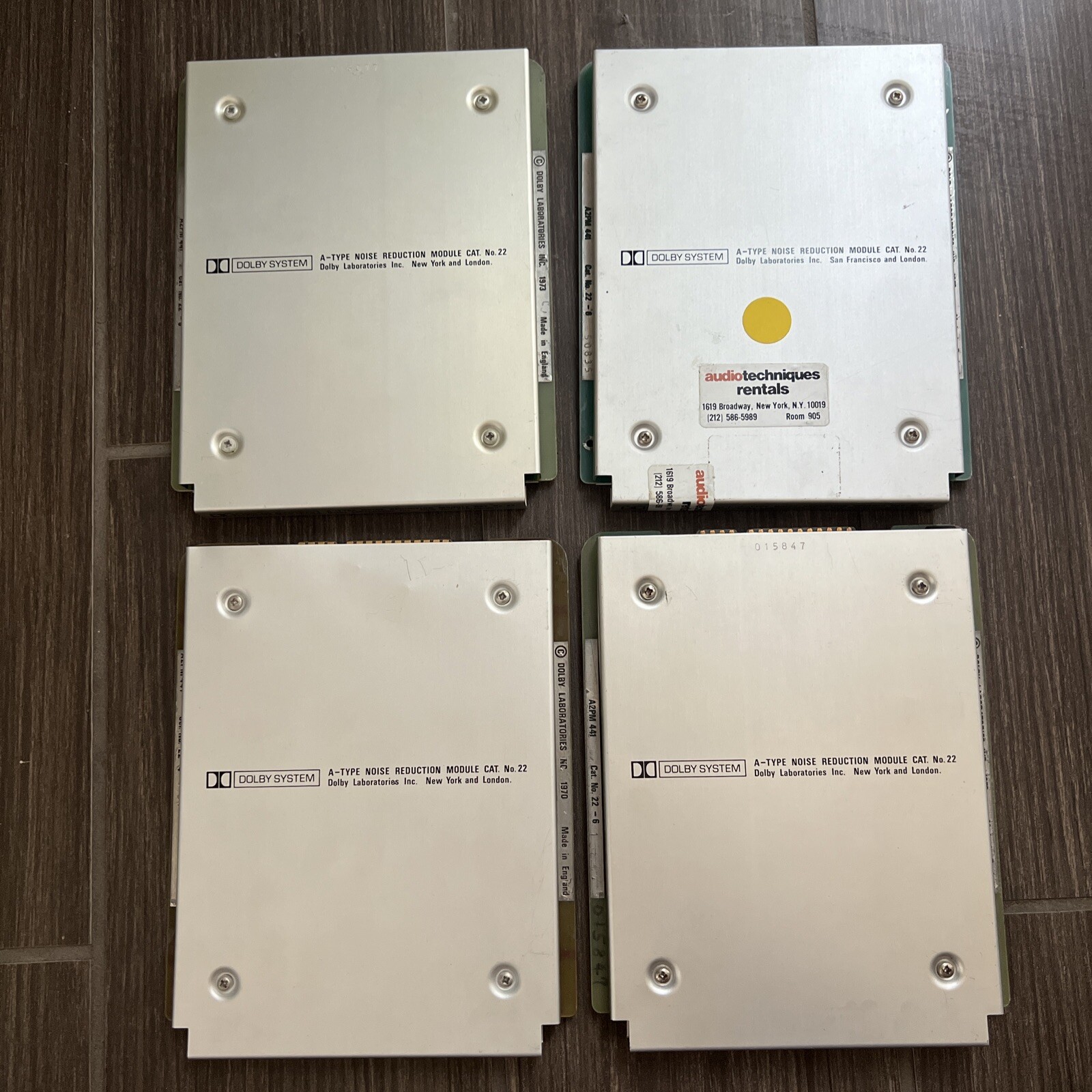 ONE Dolby Type A— Cat No. 22 Card  Noise Reduction Module