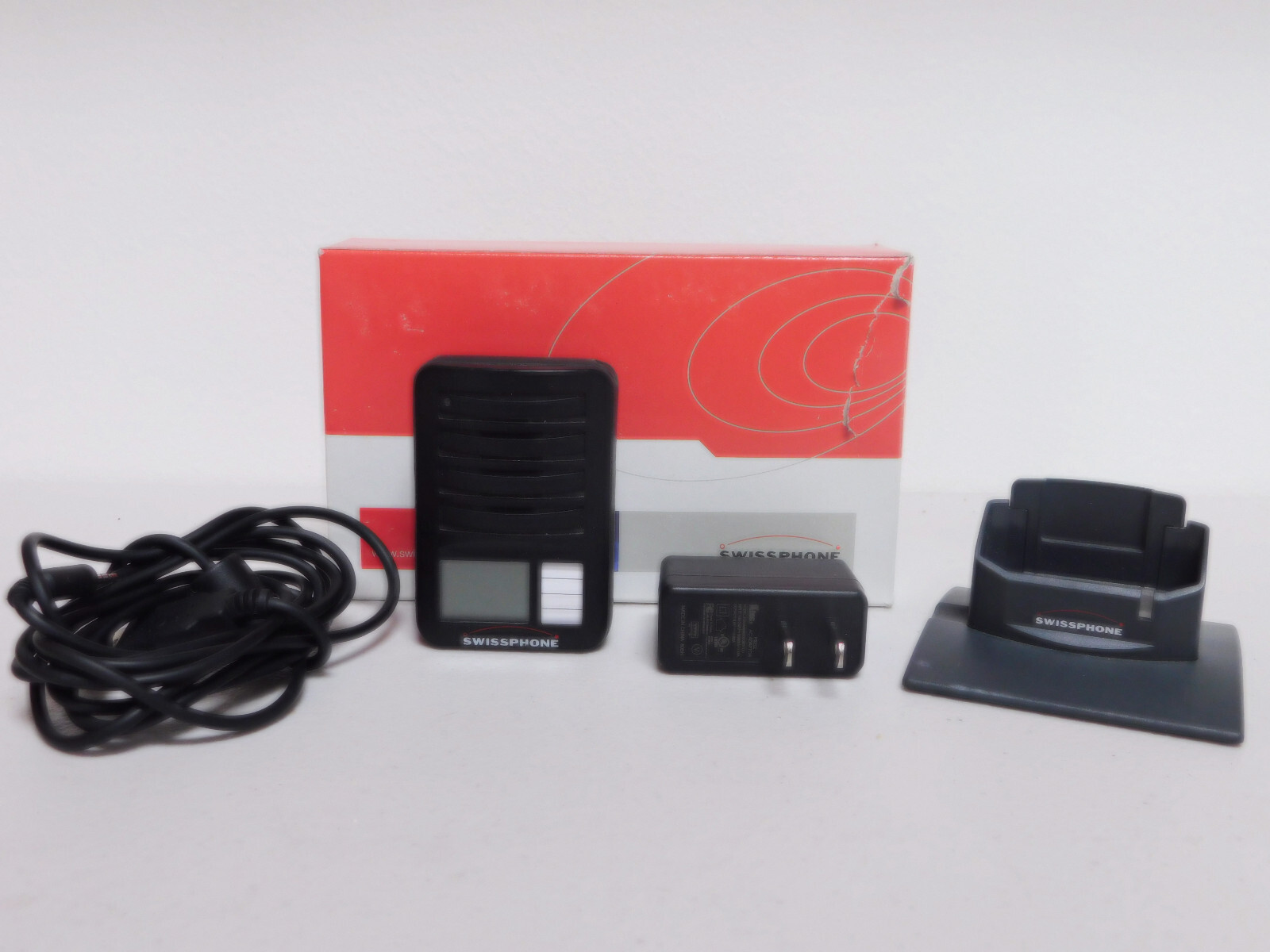 Swissphone RE-729 VHF 155mhz voice prompt stored voice fire pager with USB charg