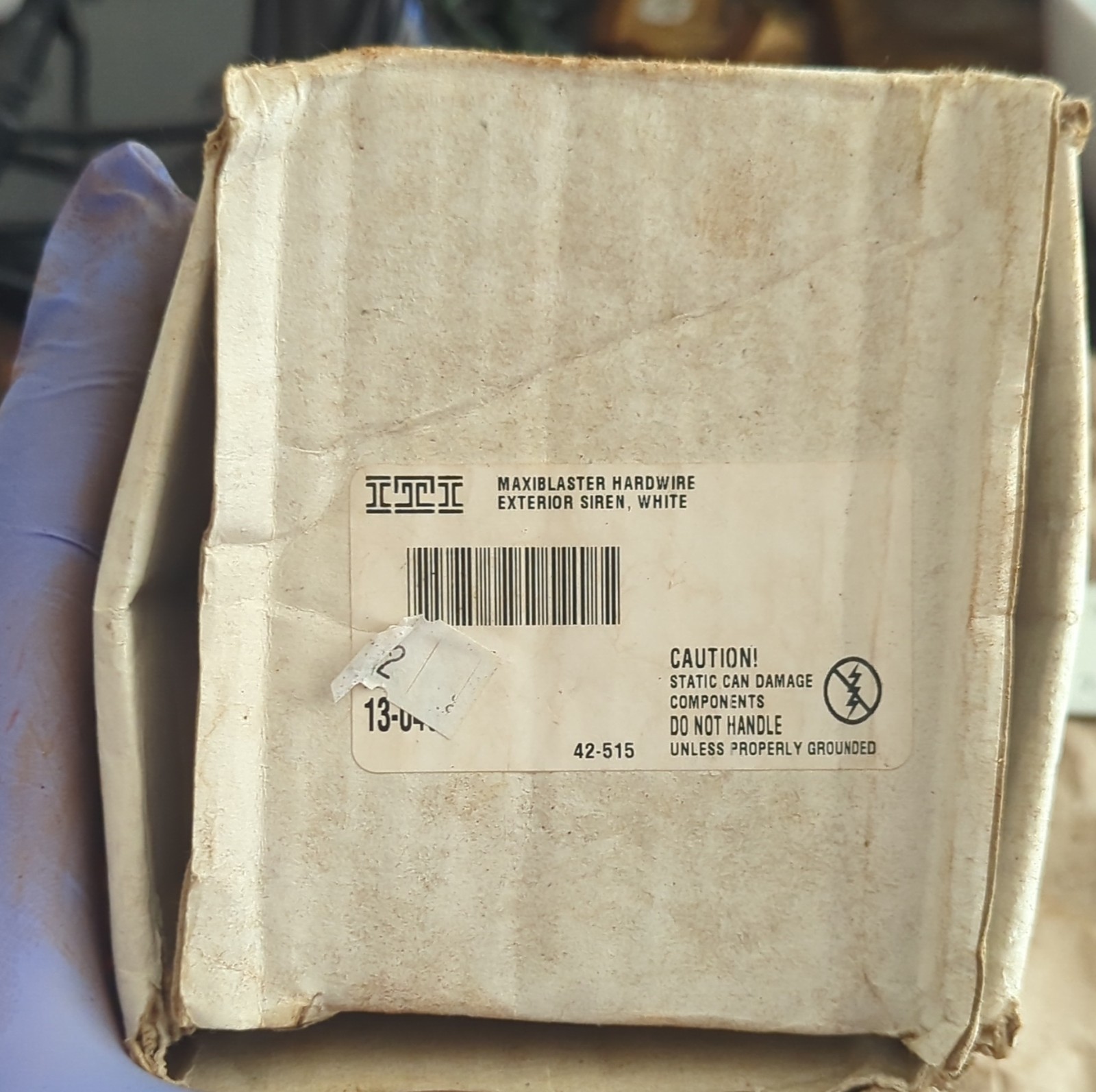 ITI Exterior Siren Maxiblaster Model 13-046 MPN 42-515 White