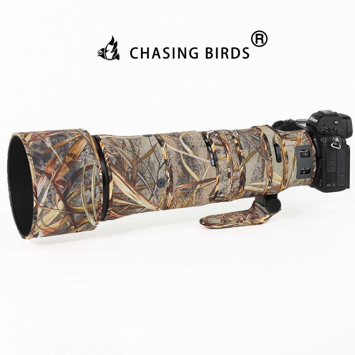 CHASING BIRDS Ver.IV Lens Camouflage Coat for Nikon Z 180-600 mm F5.6-6.3 VR
