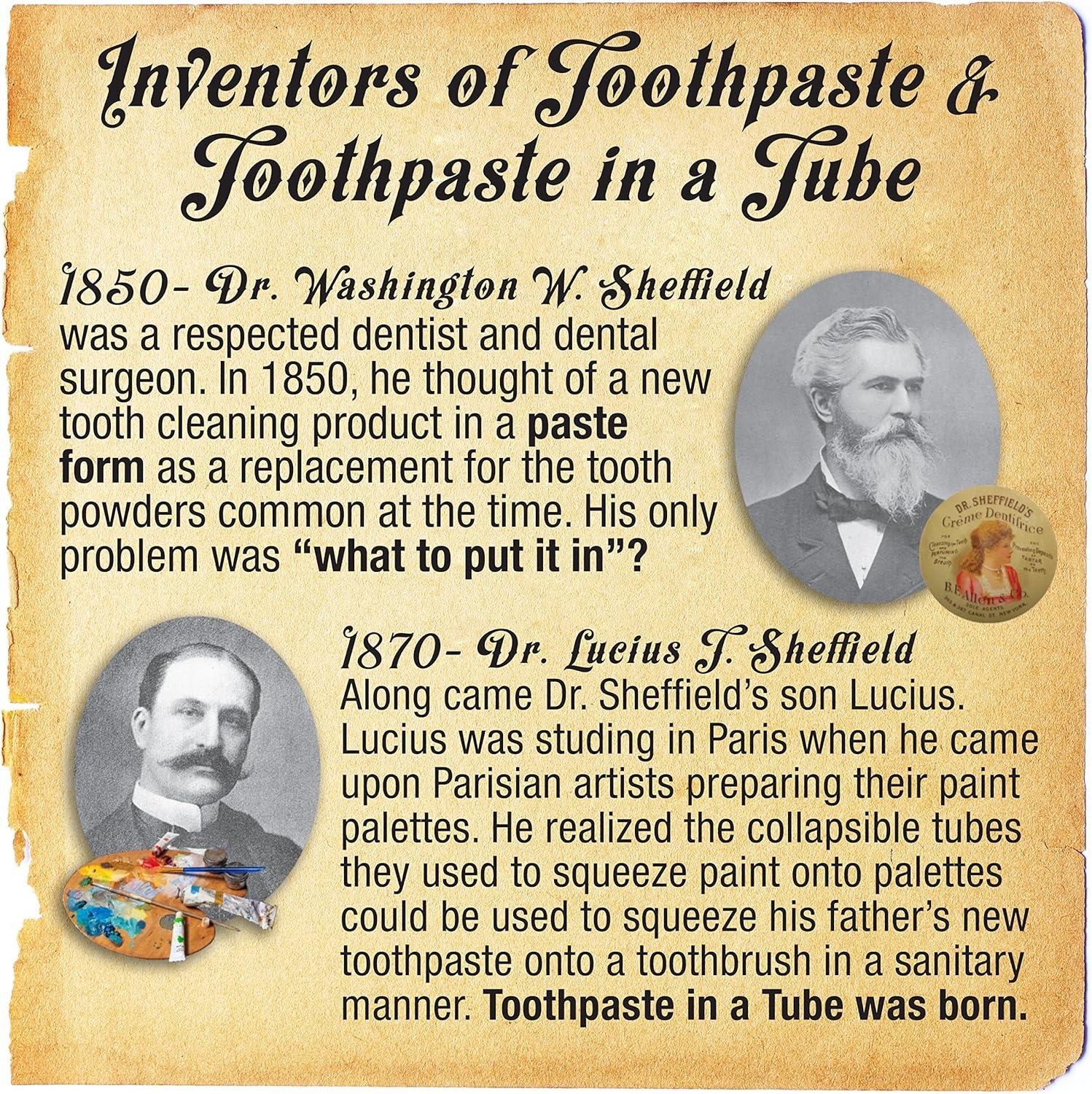 Dr. Sheffieldâs Certified Natural Toothpaste (wintergreen) - Great Tasting, Fl