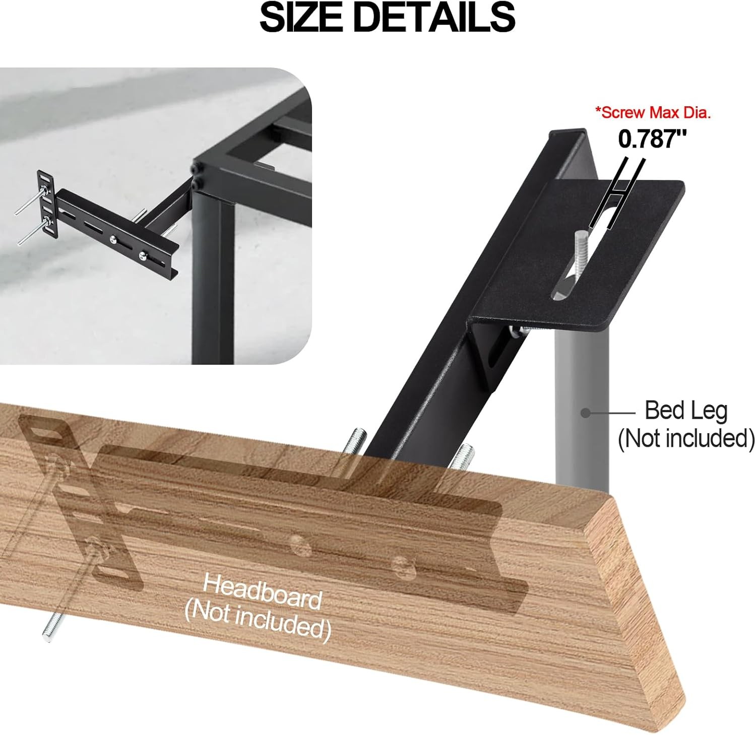 Headboard Kit For Adjustable Bed Adjustable Headboard Brackets Universal Headboa