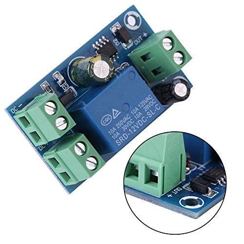 DC Power Switch Module, 12V 24V 36V 48V 10A Battery Power Source Controller