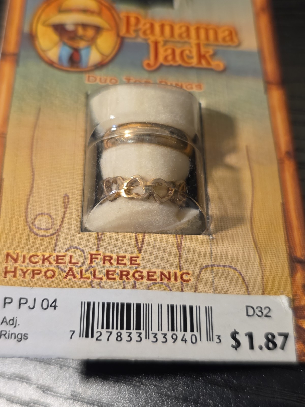 Panama Jack Toe Rings