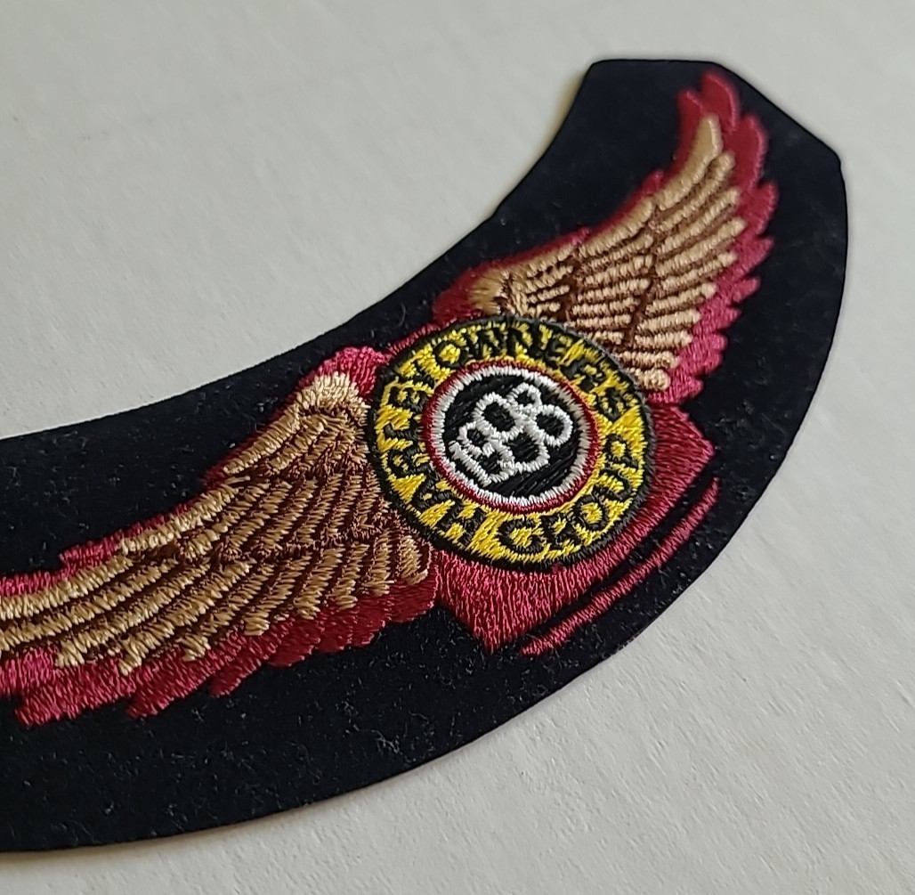 1998 Harley Davidson HOG Patch Owners Group 6in rocker wings
