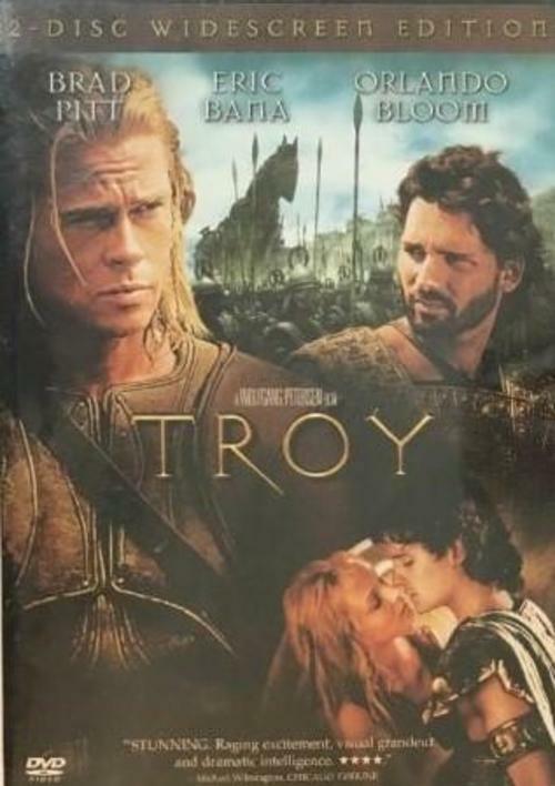 Troy (DVD, 2005, 2-Disc Set, Widescreen) NEW