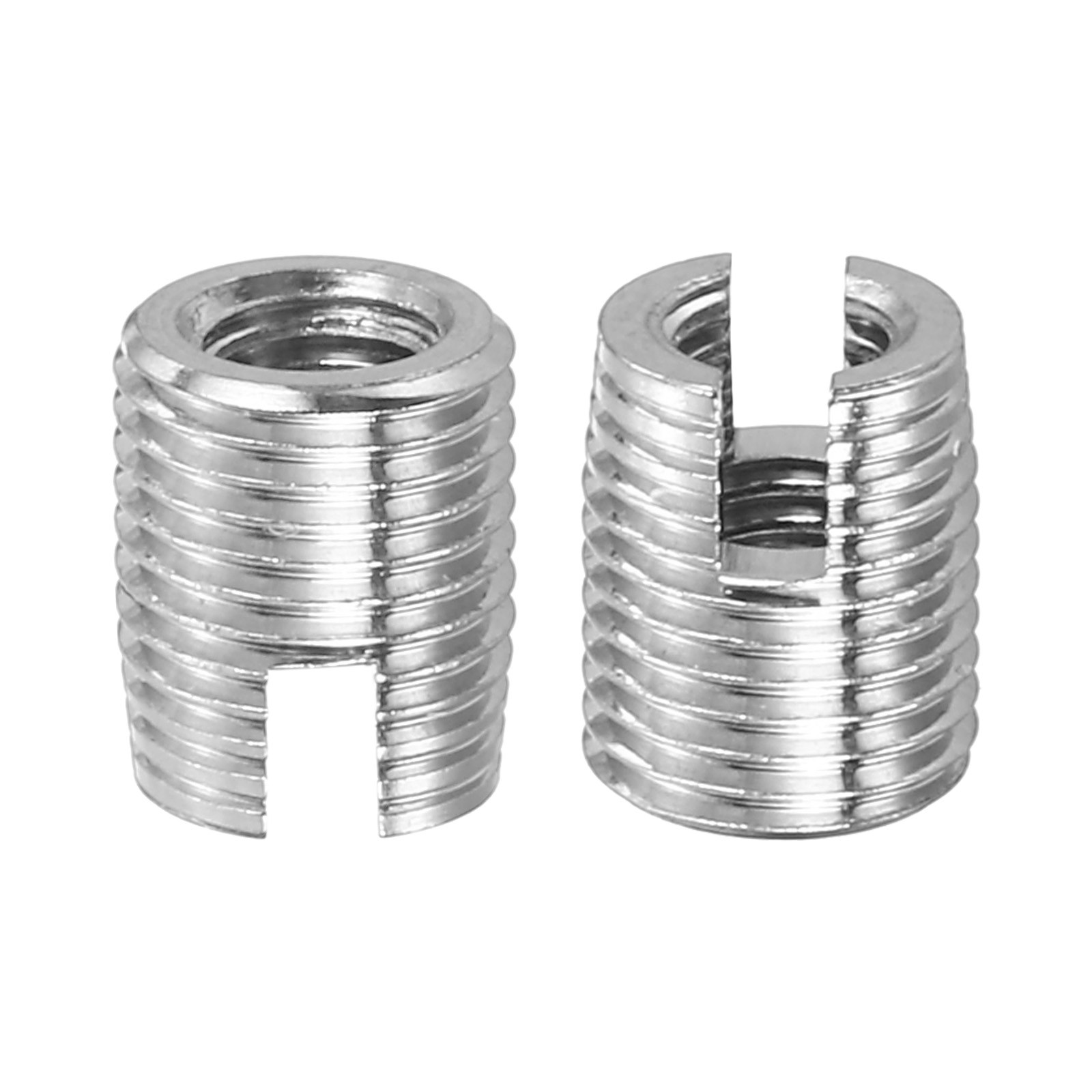 Self Tapping Threaded Inserts, 15pcs Inner M3 M5x6 303 Stainless Steel Nuts