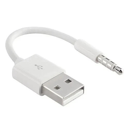 USB Charger Data SYNC Cable for Apple iPod Shuffle 3rd 4th 5th 6th 7th Gen 3.5mm