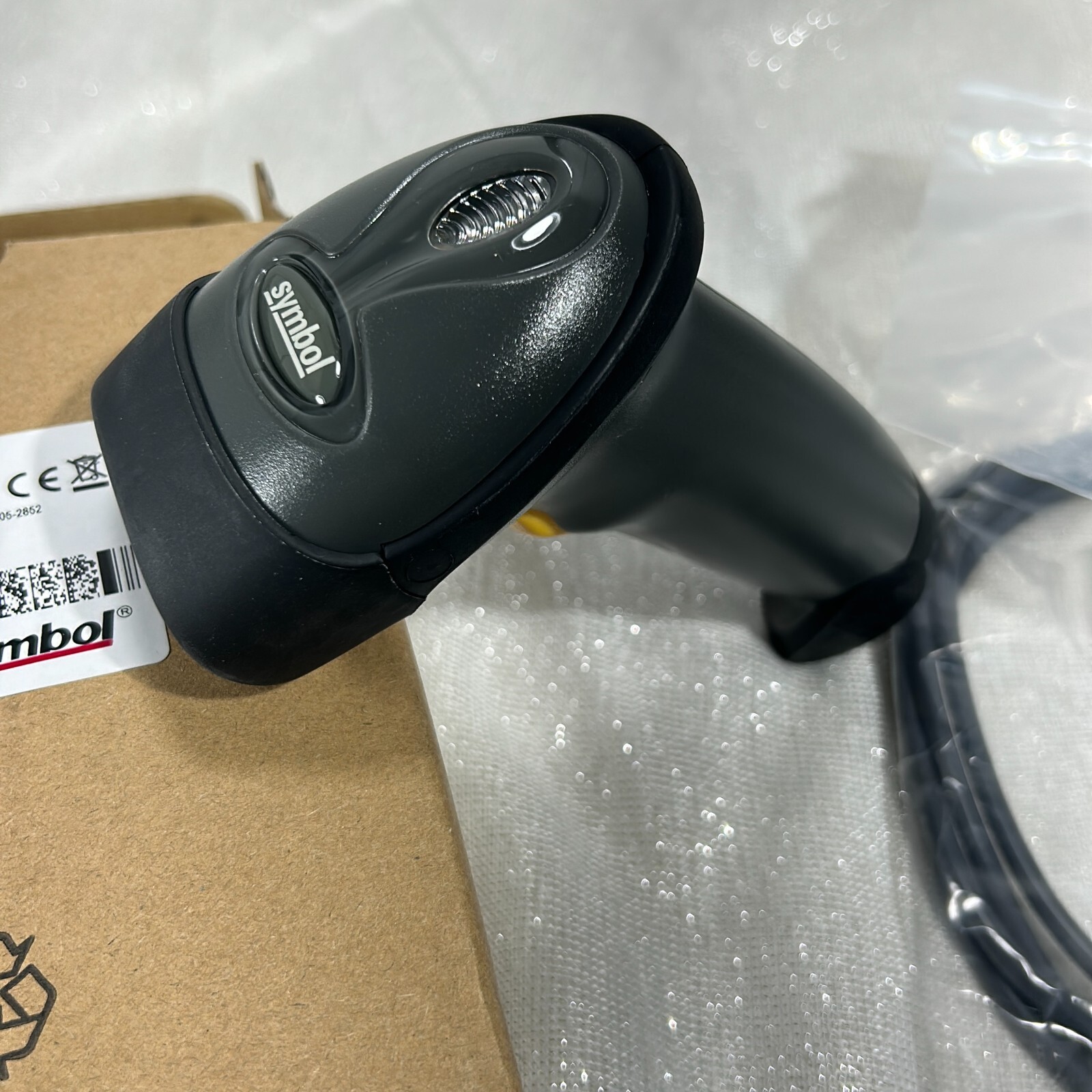 Symbol Barcode Scanner LS2208 CBA-U01-S07PAR Dura Gray Max 3 USB 7 Ft Cable
