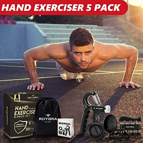 Entrenador De Fuerza De Agarre, Entrenamiento De Antebrazo, Mano Y Ejercitador