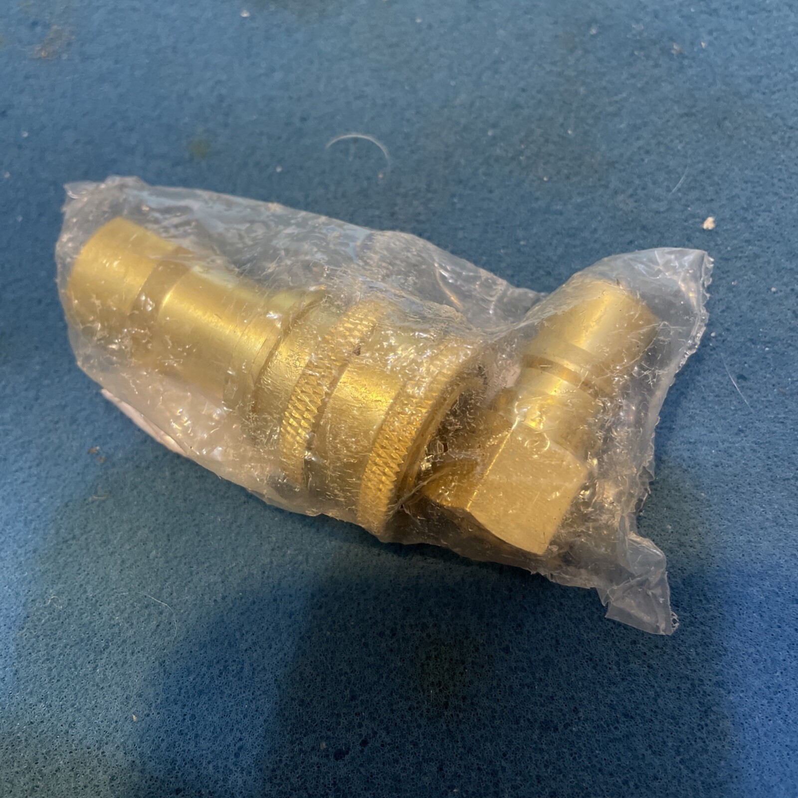 DT 1/4" Quick Disconnect Coupler Valve for Carpet Cleaning Wand Brass