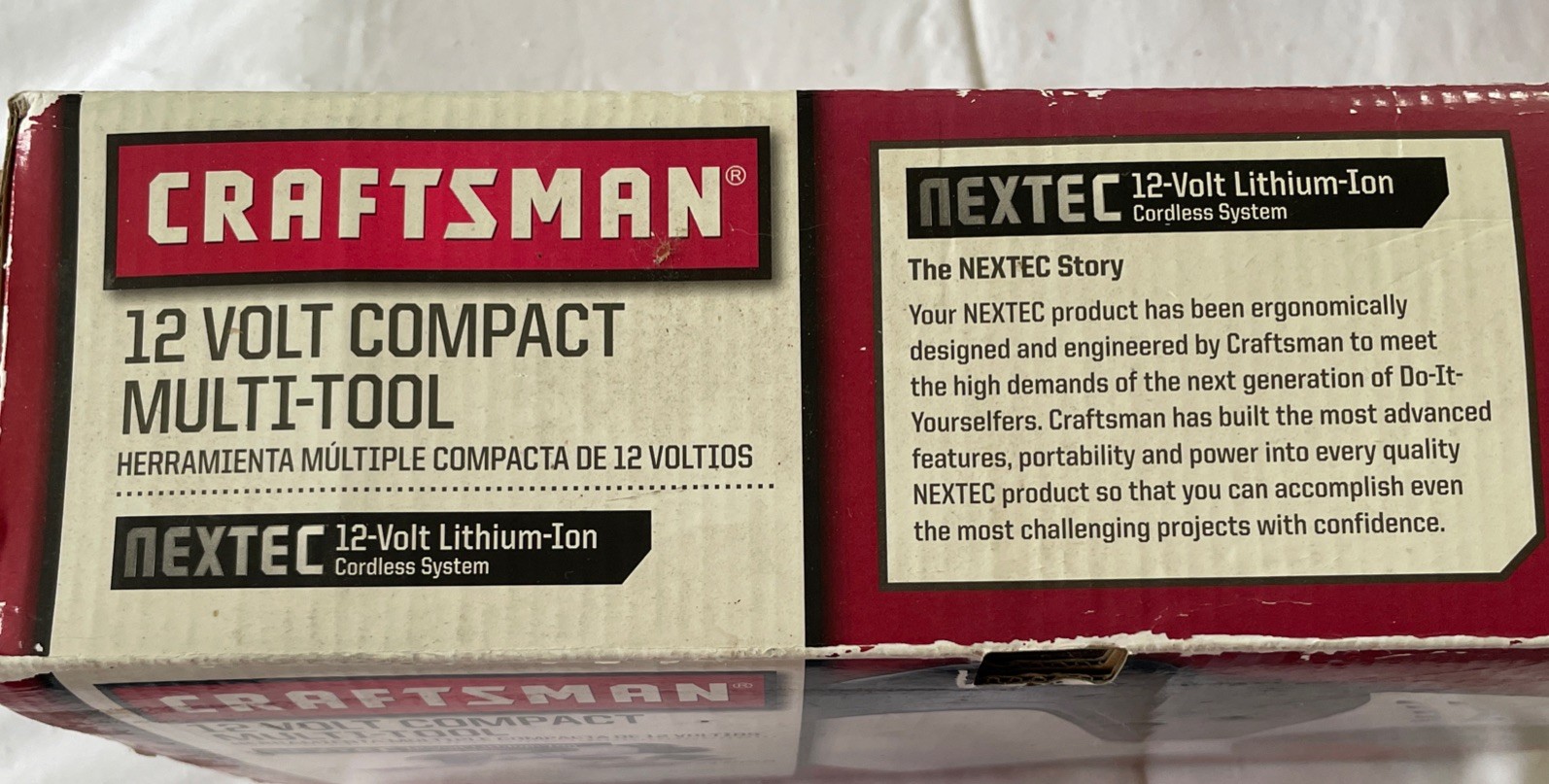 CRAFTSMAN NEXTEC Compact Multi-Tool 12V Kit w/ Extra Accessories