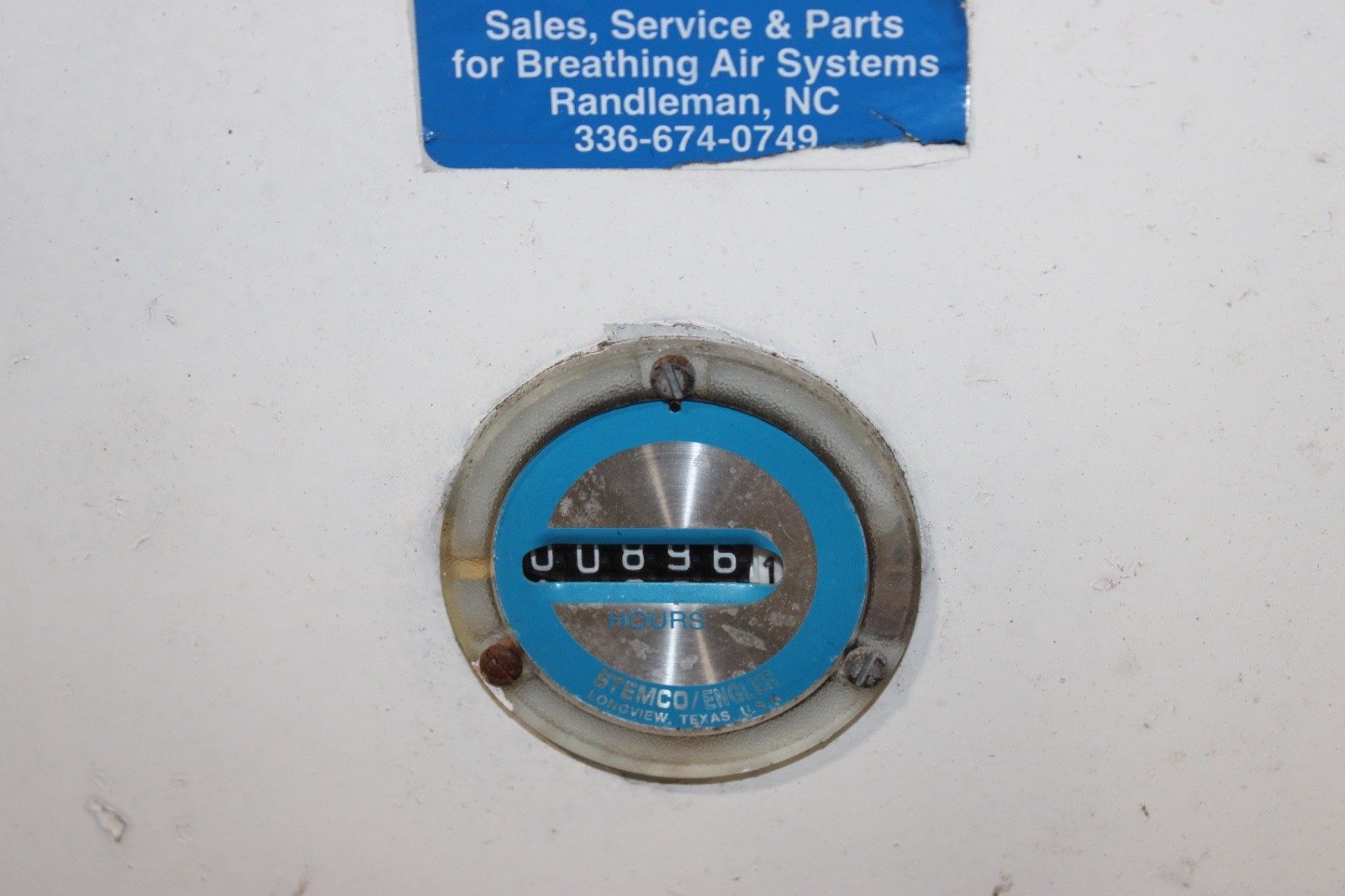 Bauer Compressor SCBA 3 STAGE UNUS-3 896 HOURS