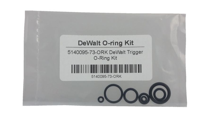 O-Ring Kit for 5140095-73 DeWalt Nailer Nail Gun Trigger Rebuild