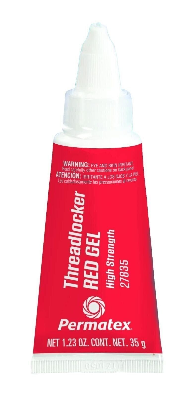 Permatex 27835 High Strength Threadlocker Red Gel, 35g