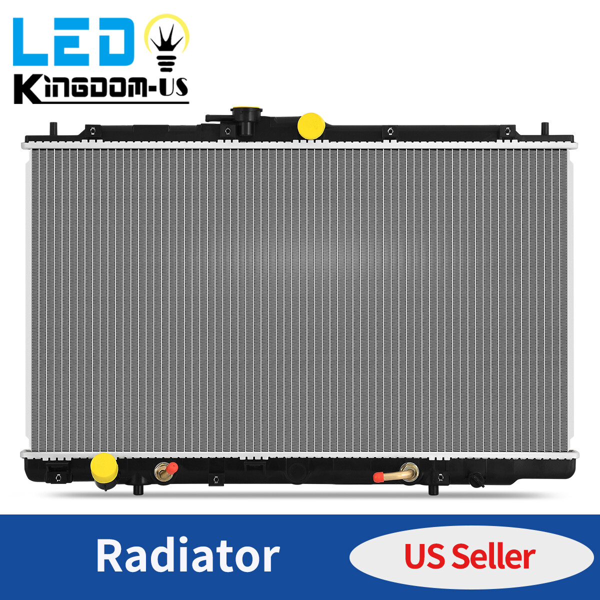 Aluminum Radiator For 1998 1999 2000 2001 2002 Honda Accord 3.0L EX LX 	Base