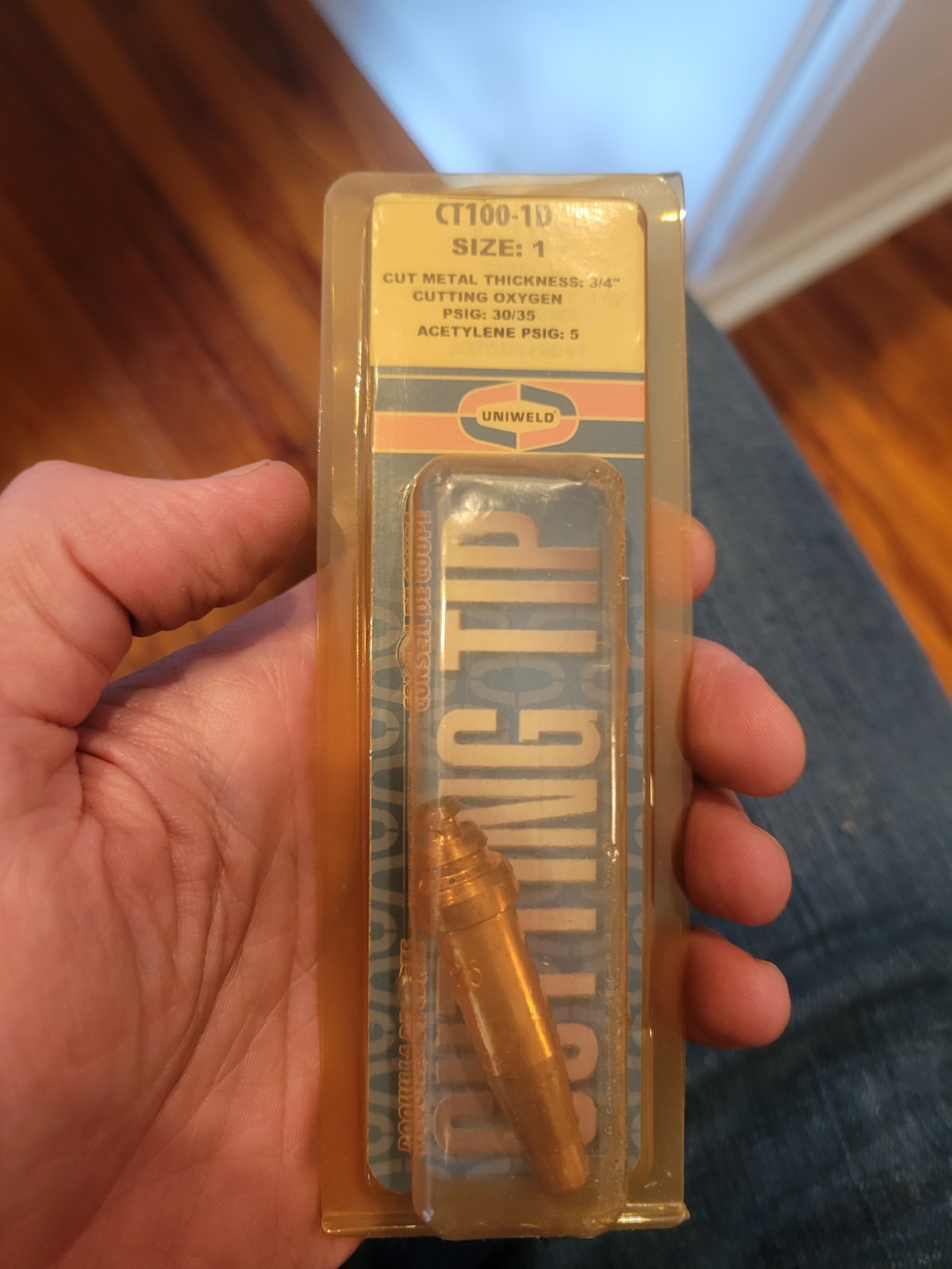 UNIWELD CT100-1D TORCH CUTTING TIP