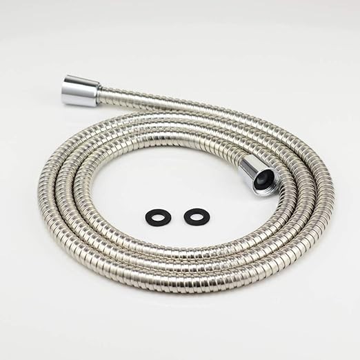 100 Inch Shower Hose Universal Handheld Showerhead Hose Made of Stainless Steel