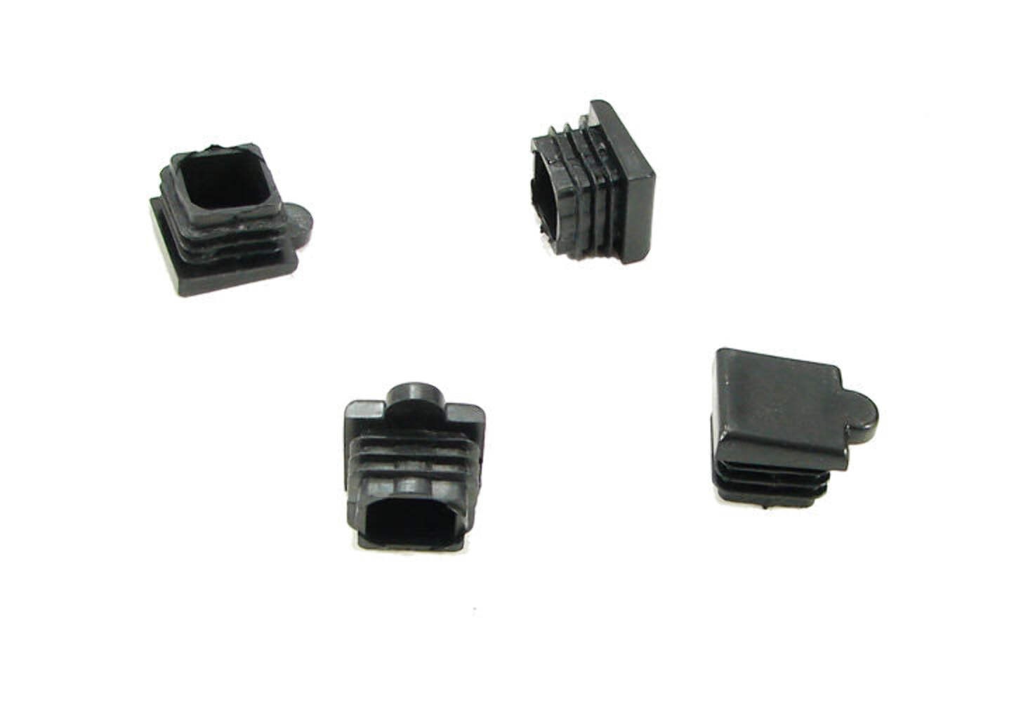 (4 PACK) FGA-875 Angled Type Furniture Glides of 7/8" Square Tubing * 5 degree