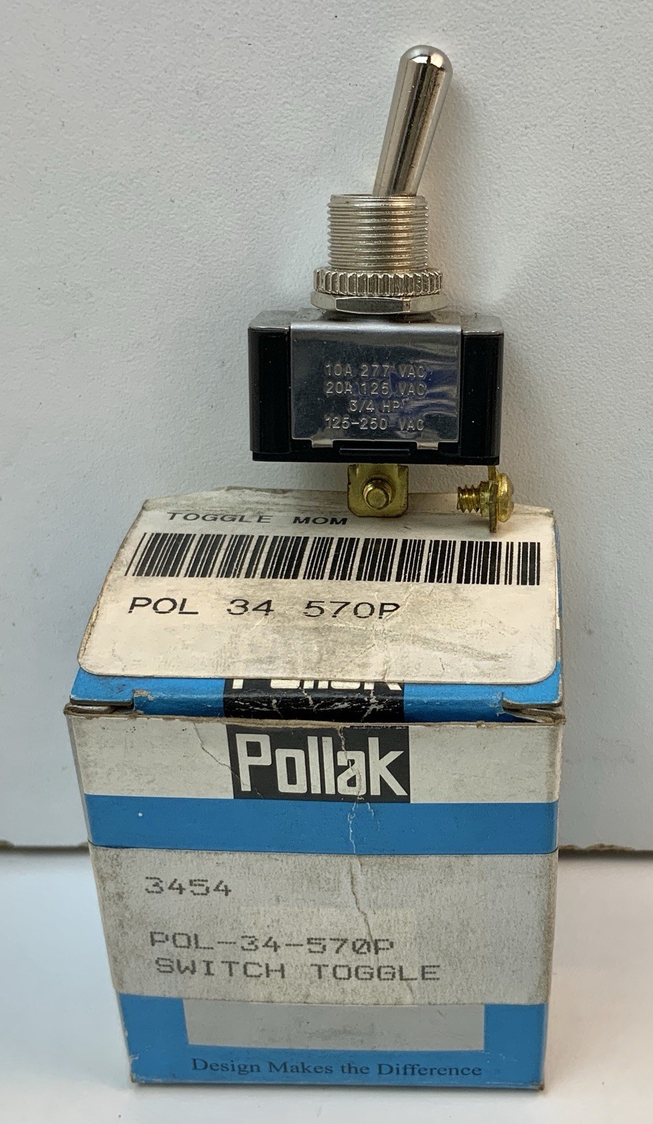 NEW! Pollak Toggle Switch P/N: POL-34-570P
