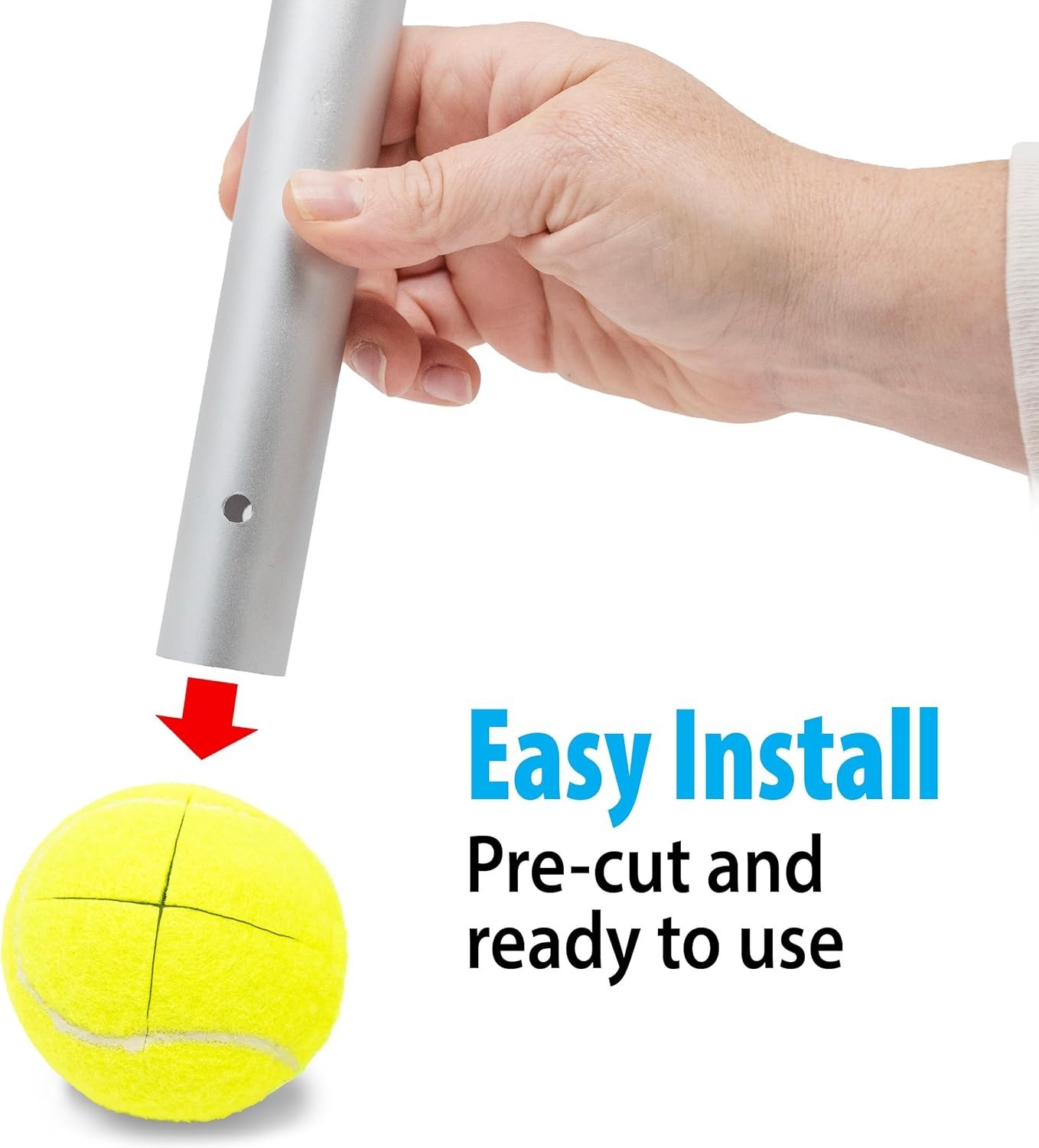 Precut Walker Tennis Ball Glides