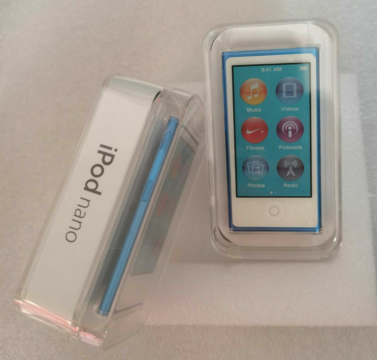 NEW Apple iPod nano 7th Generation Blue 16GB MP3 - Sealed & BOX - Warranty