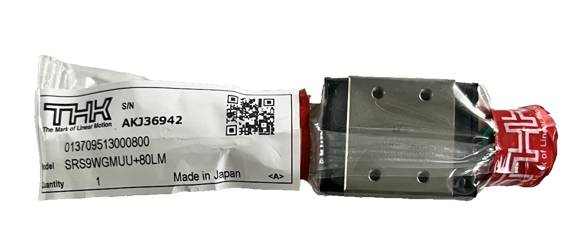 THK SRS9WGMUU+80LM LINEAR GUIDE RAIL / BLOCK NEW
