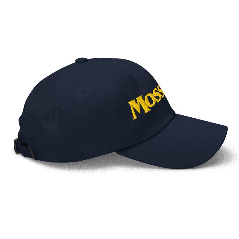 Mossberg Embroidered Logo Inspired Dark Navy Adjustable Classic Dad Hat
