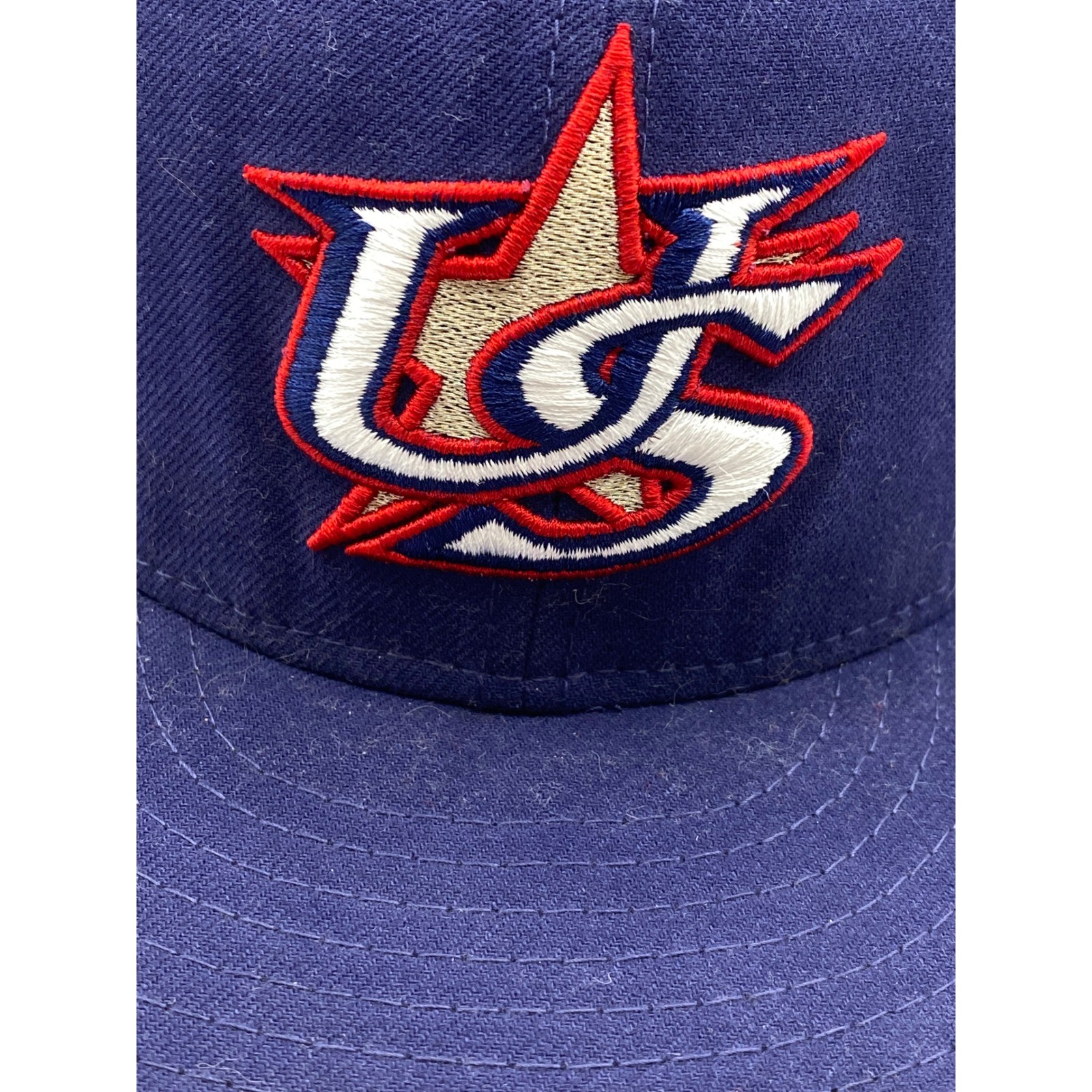 New Era 59FIFTY World Baseball Classic Cap Navy Blue Size 7 1/4 USA US Flag New