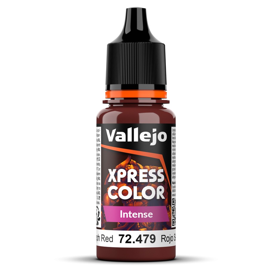 VAL72479 Vallejo Game Color: Xpress Color Intense -  Seraph Red 18 ml.