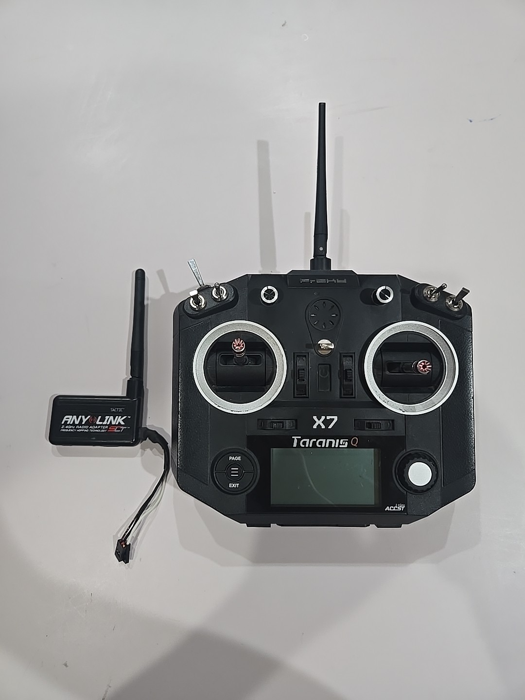 FrSky Taranis Q X7 ACCESS 2.4GHz 24CH Radio Transmitter - Black 9V 160mA