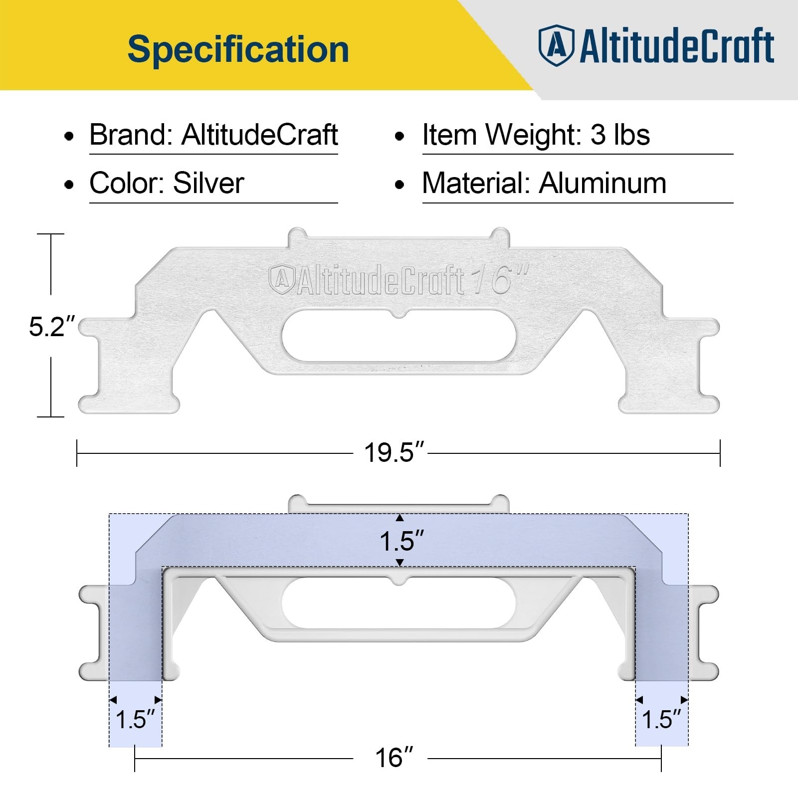 16" Framing Stud Layout Tool - Precision Wall Stud Jig for 16" On-Center Framing